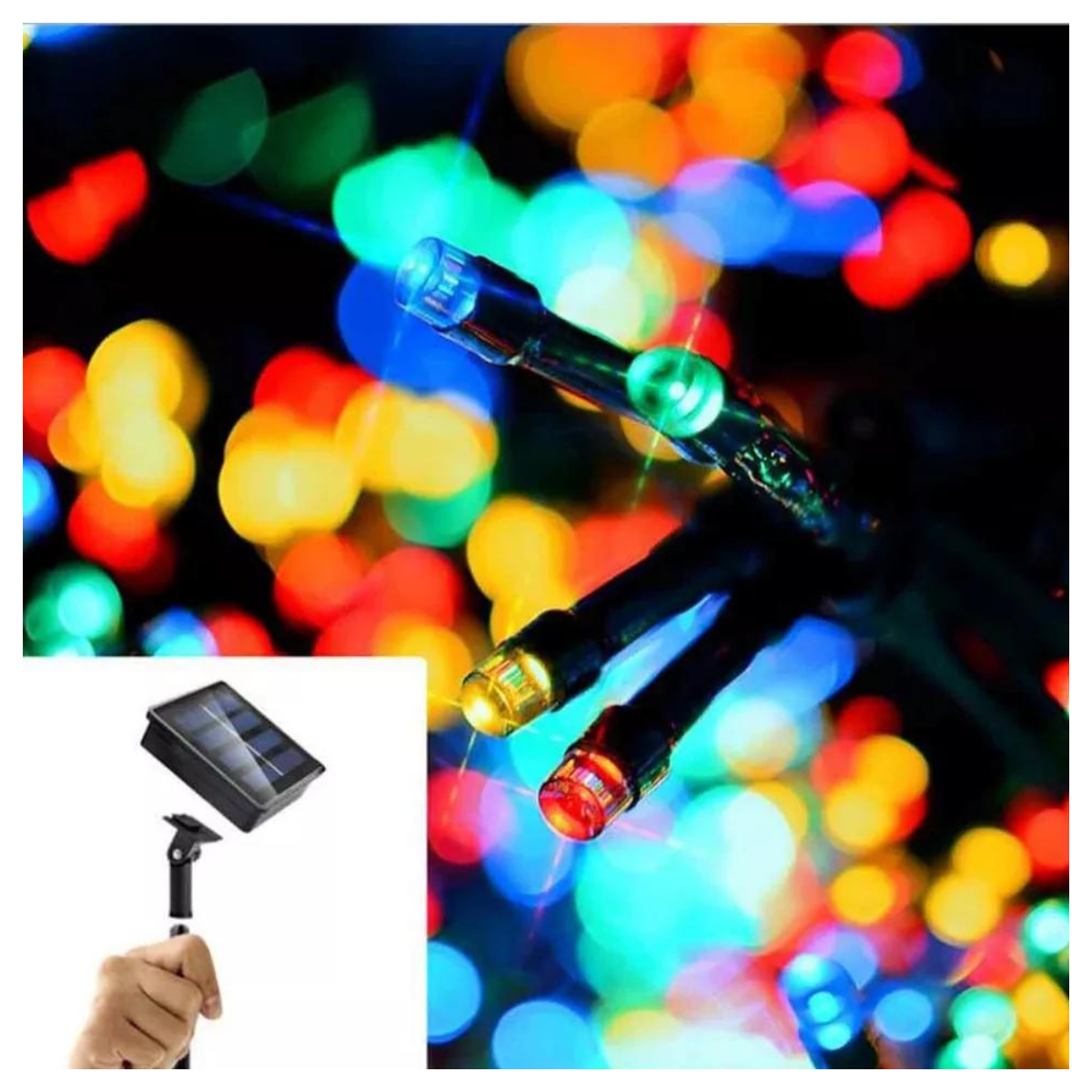 ☀️ Guirnalda Solar Exterior 10mts – Ilumina tus Noches al Aire Libre | Tiendas Victoria Brickmann