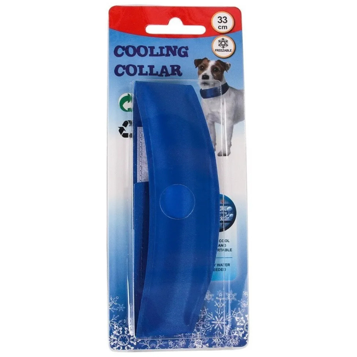 Collar Gel Refrescante para Mascotas – Alivio Instantáneo en Días de Calor | Tiendas Victoria Brickmann